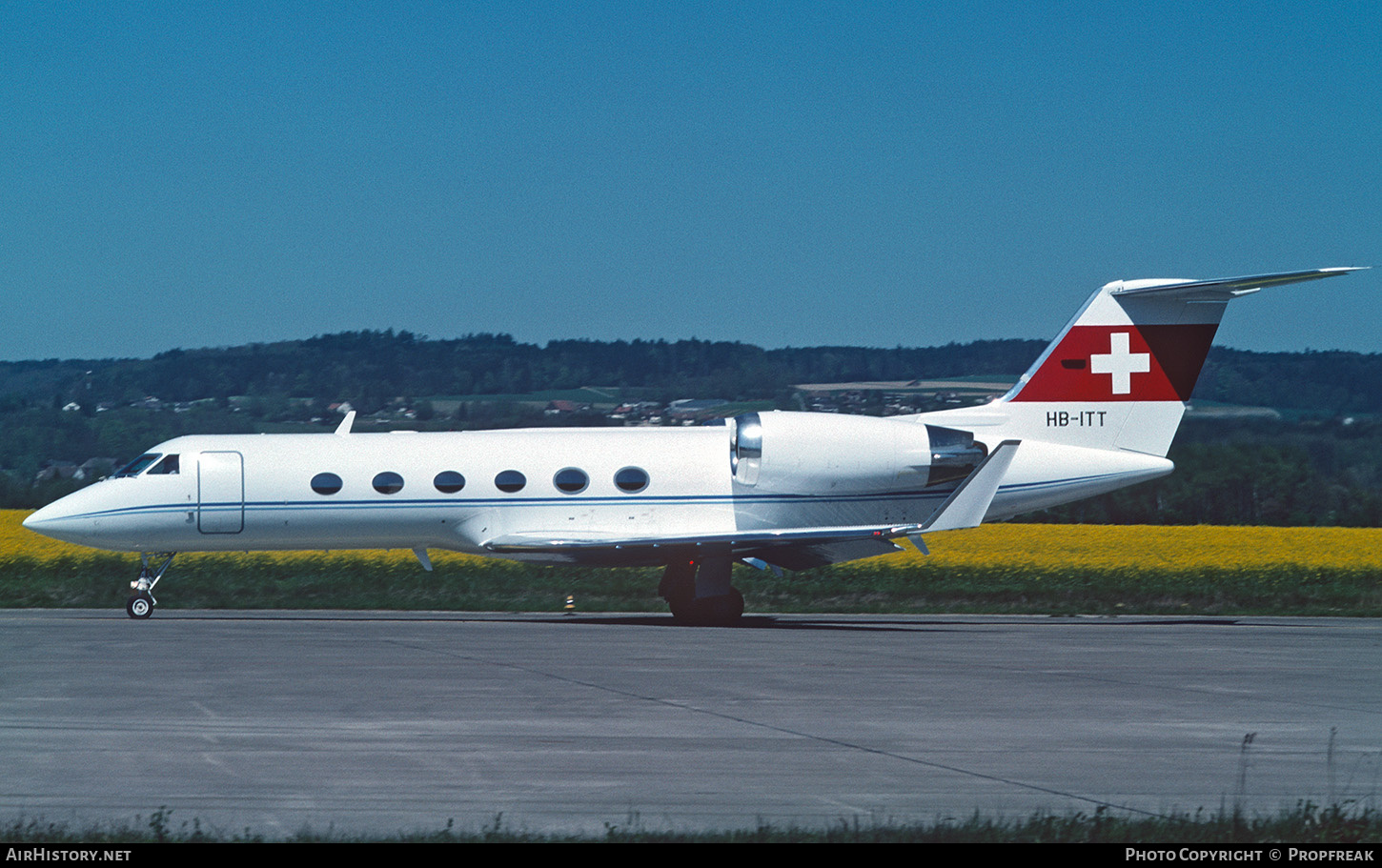 Aircraft Photo of HB-ITT | Gulfstream Aerospace G-IV Gulfstream IV | AirHistory.net #668778