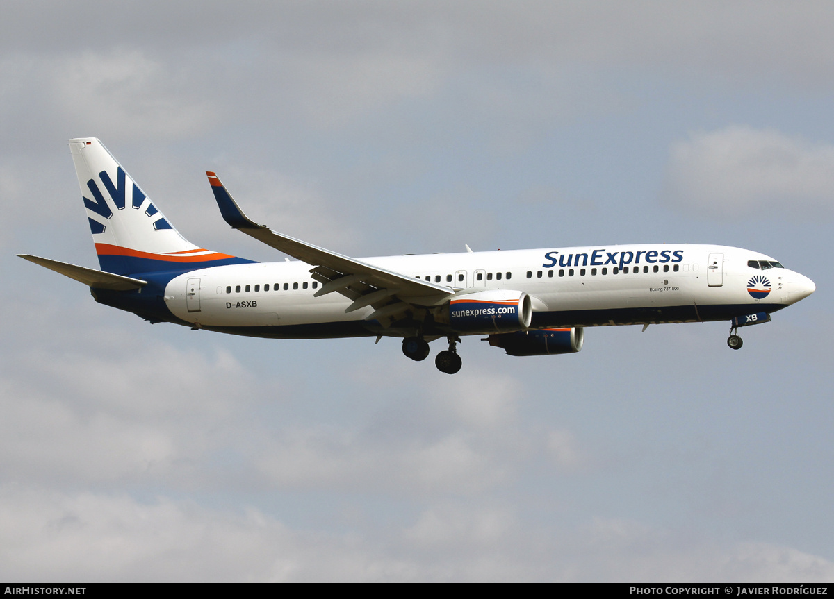 Aircraft Photo of D-ASXB | Boeing 737-8Z9 | SunExpress | AirHistory.net #668781