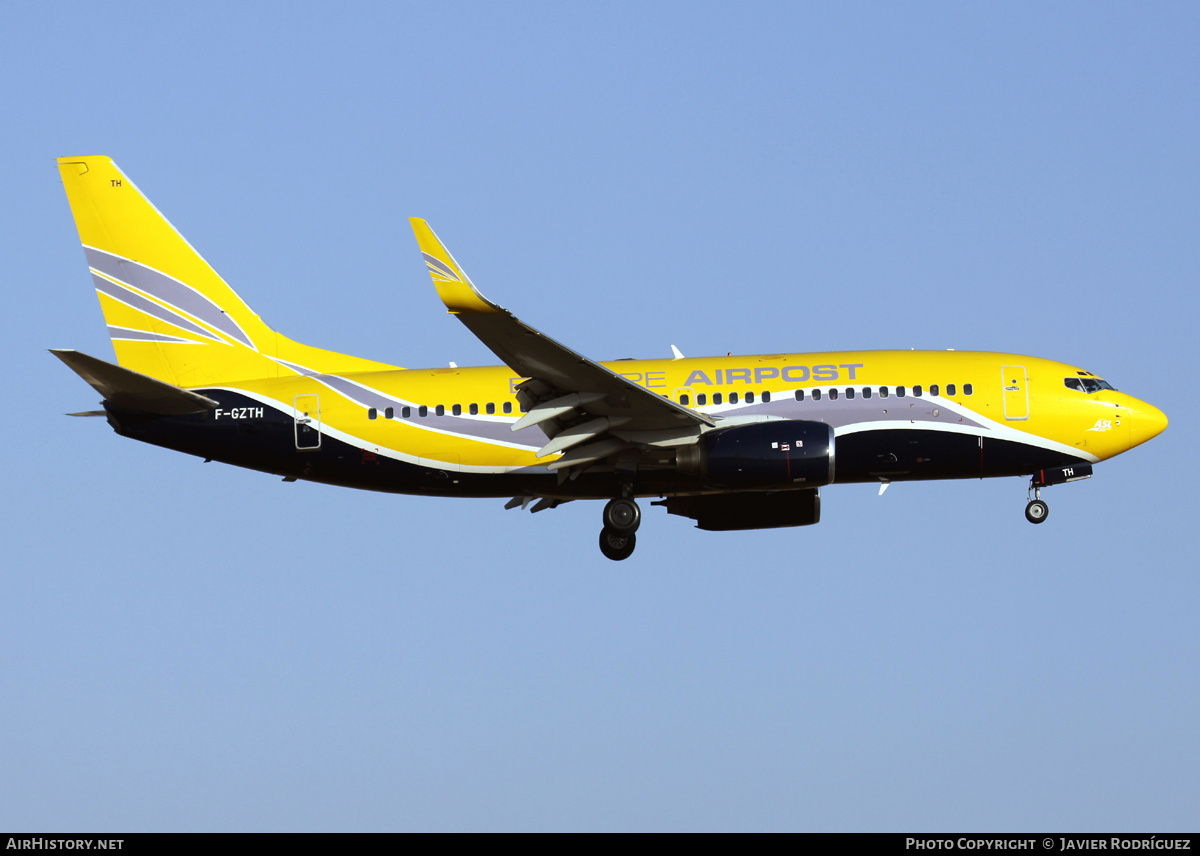Aircraft Photo of F-GZTH | Boeing 737-73S | Europe Airpost | AirHistory.net #668783