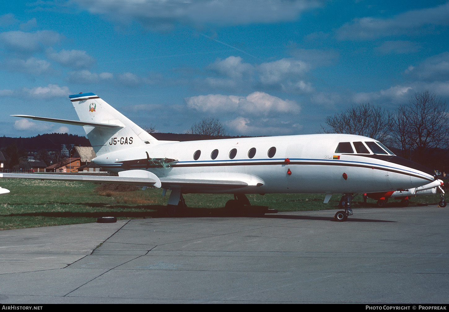 Aircraft Photo of J5-GAS | Dassault Falcon 20F-5 | Guinea Bissau Government | AirHistory.net #668798