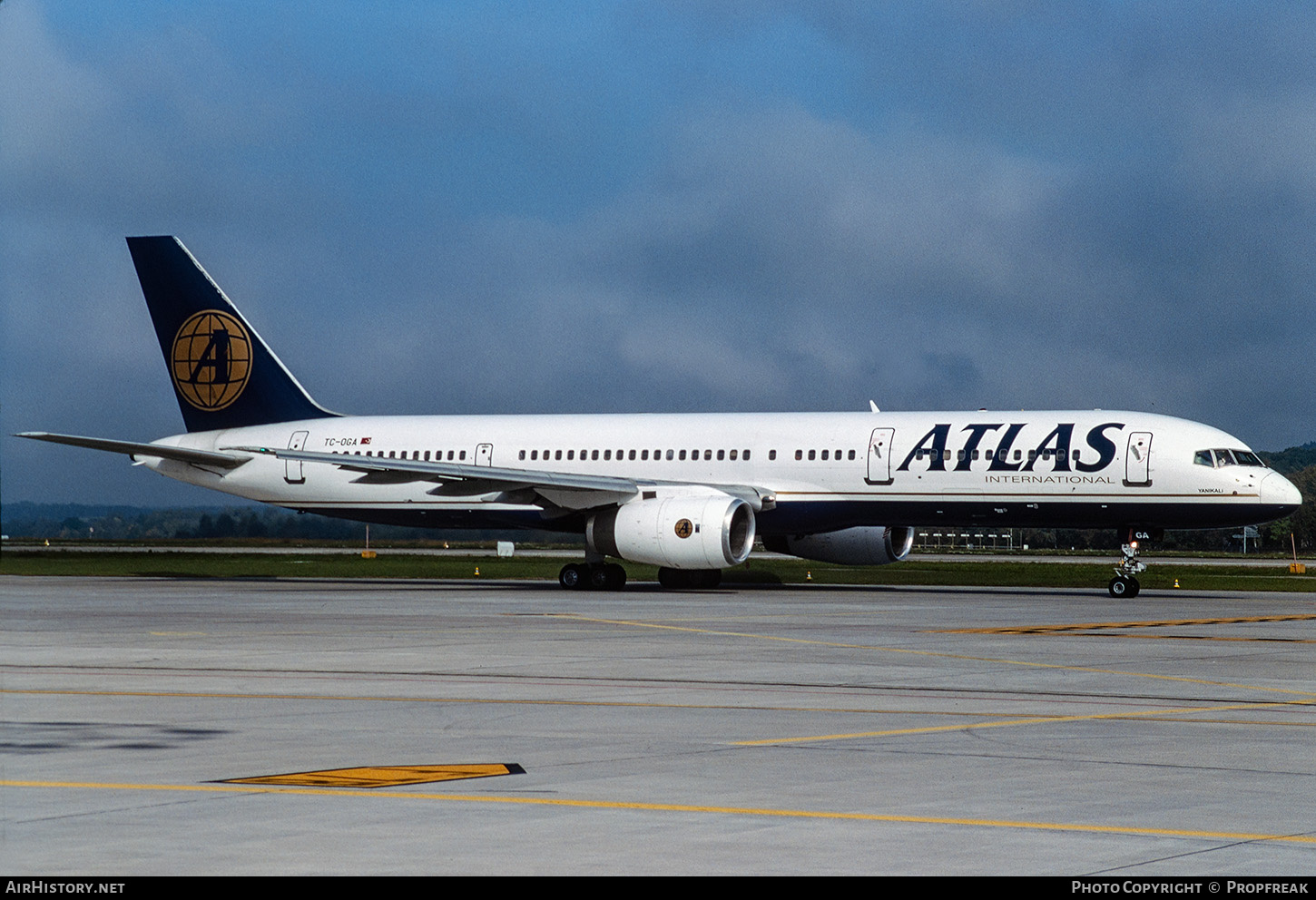 Aircraft Photo of TC-OGA | Boeing 757-225 | Atlas International Airways | AirHistory.net #668801