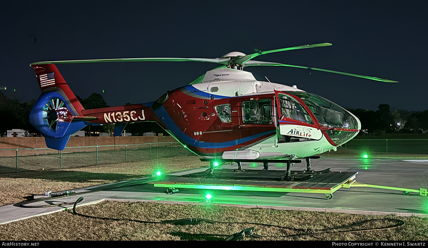 Aircraft Photo of N135CJ | Eurocopter EC-135T-2 | Air Methods | AirHistory.net #668809