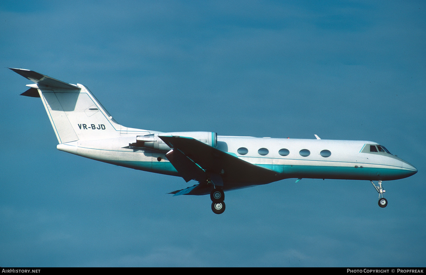Aircraft Photo of VR-BJD | Gulfstream American G-1159 Gulfstream II | AirHistory.net #668813