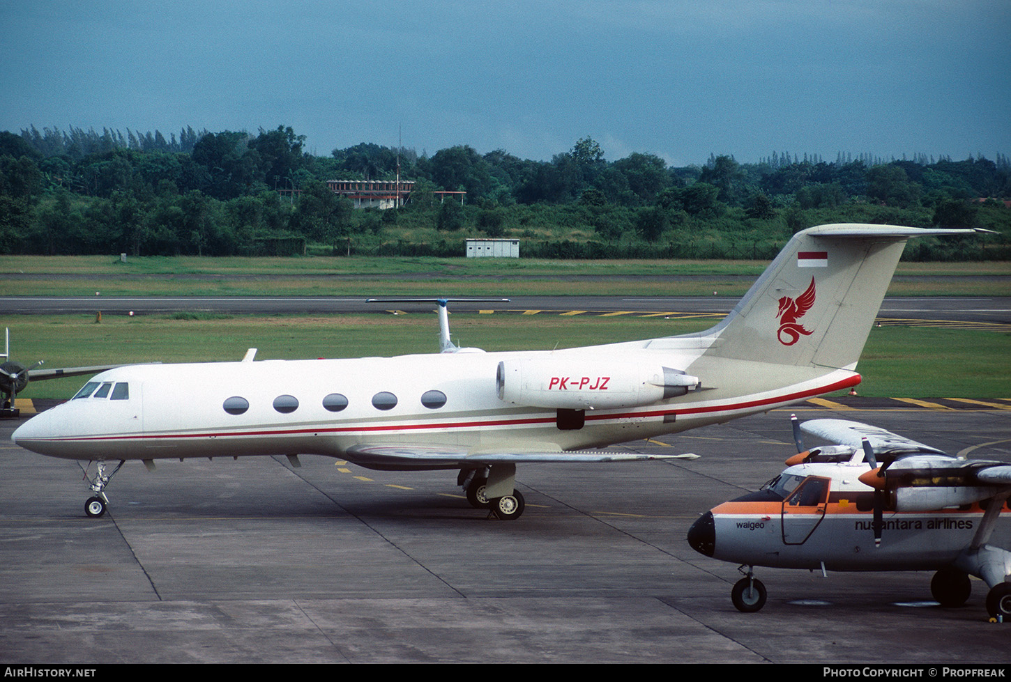 Aircraft Photo of PK-PJZ | Grumman American G-1159 Gulfstream II | Pertamina | AirHistory.net #668815