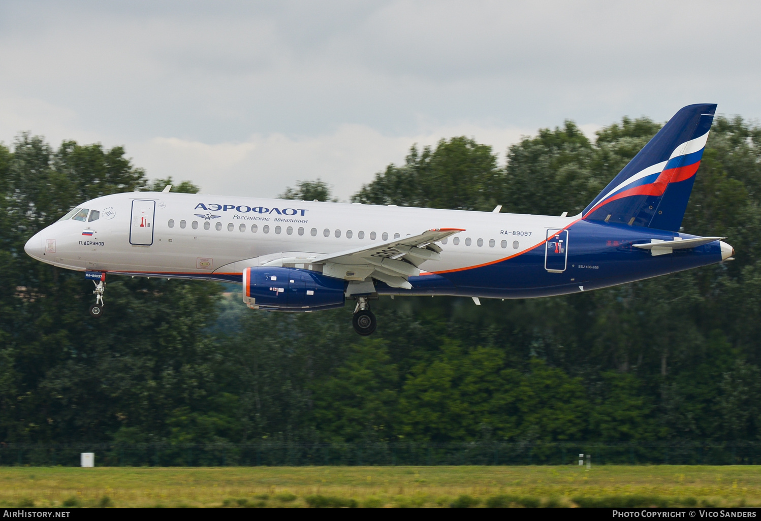 Aircraft Photo of RA-89097 | Sukhoi SSJ-100-95B Superjet 100 (RRJ-95B) | Aeroflot - Russian Airlines | AirHistory.net #668826
