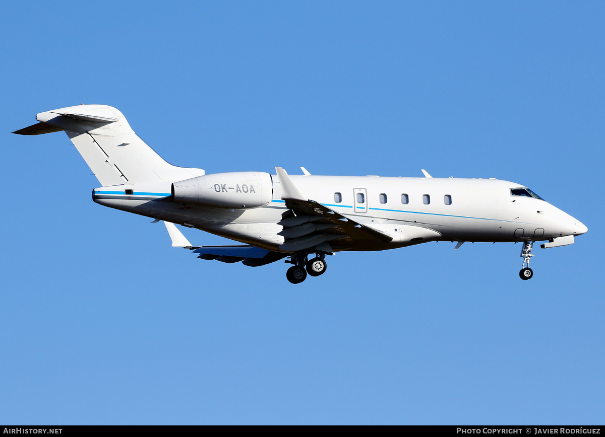 Aircraft Photo of OK-AOA | Bombardier Challenger 300 (BD-100-1A10) | AirHistory.net #668830