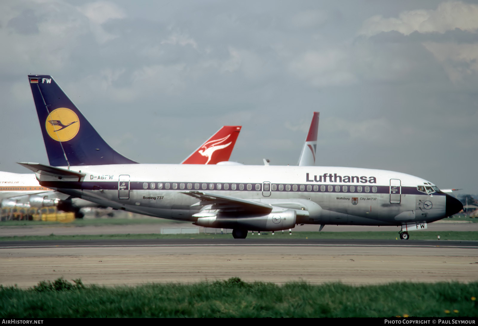 Aircraft Photo of D-ABFW | Boeing 737-230/Adv | Lufthansa | AirHistory.net #668836