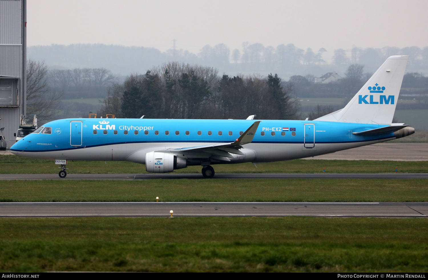 Aircraft Photo of PH-EXZ | Embraer 175STD (ERJ-170-200STD) | KLM Cityhopper | AirHistory.net #668838