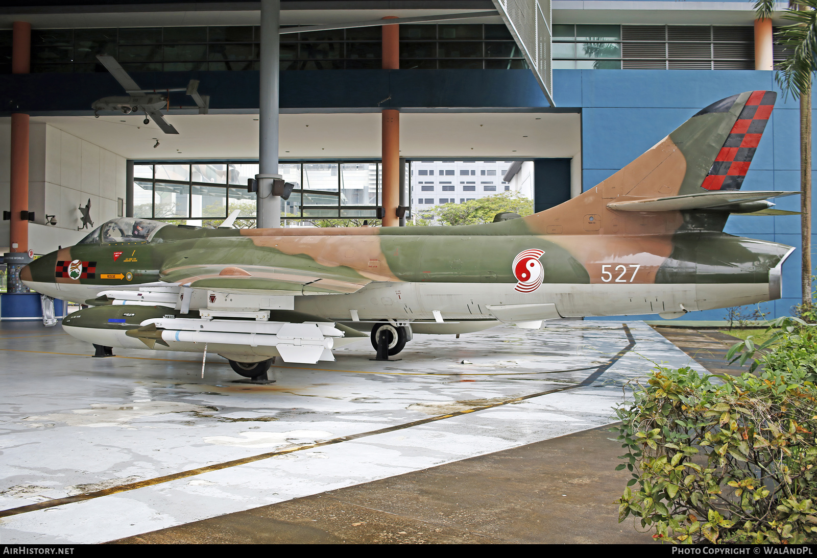 Aircraft Photo of 527 | Hawker Hunter FGA74S | Singapore - Air Force | AirHistory.net #668851