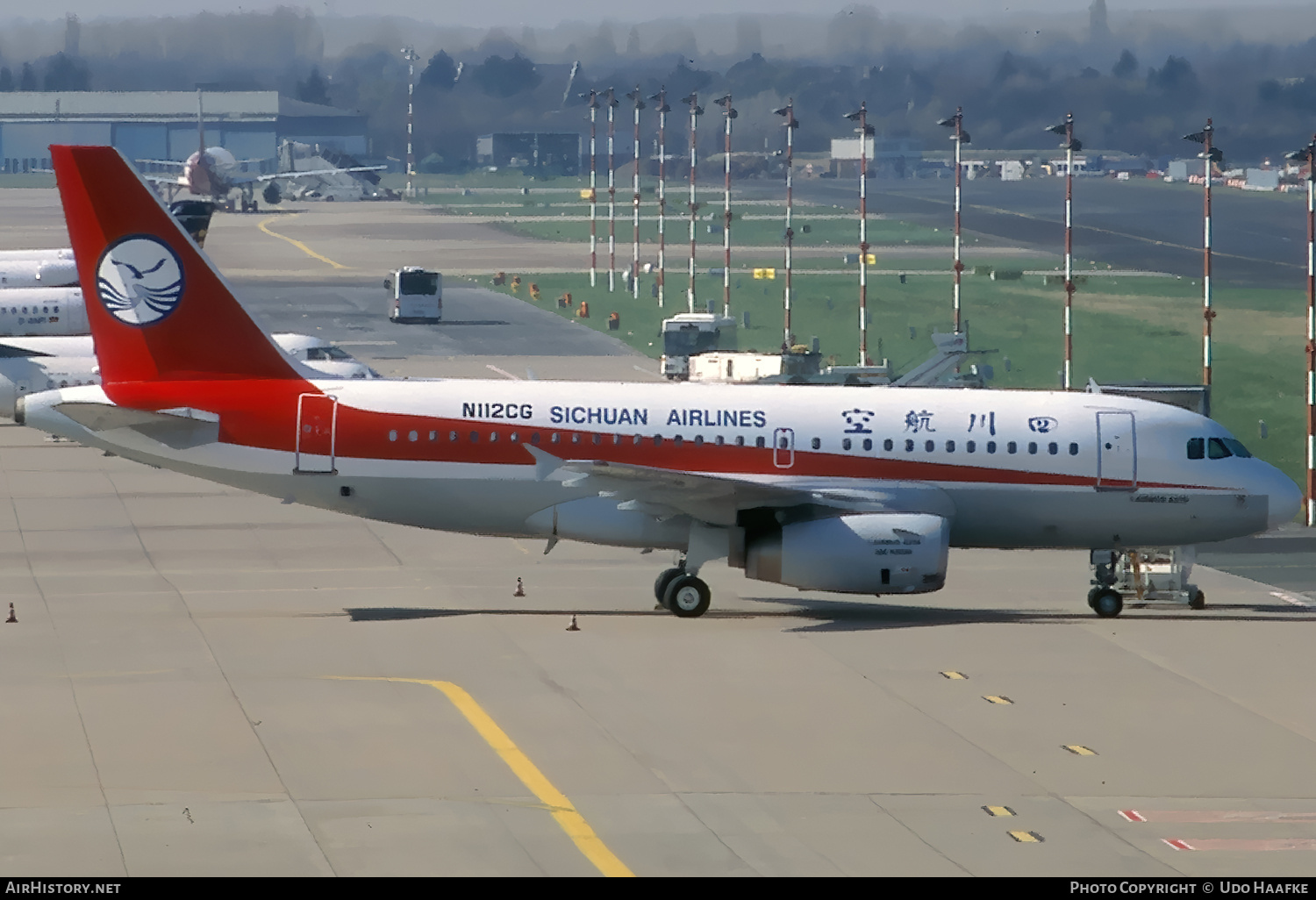 Aircraft Photo of N112CG | Airbus A319-132 | Sichuan Airlines | AirHistory.net #668852