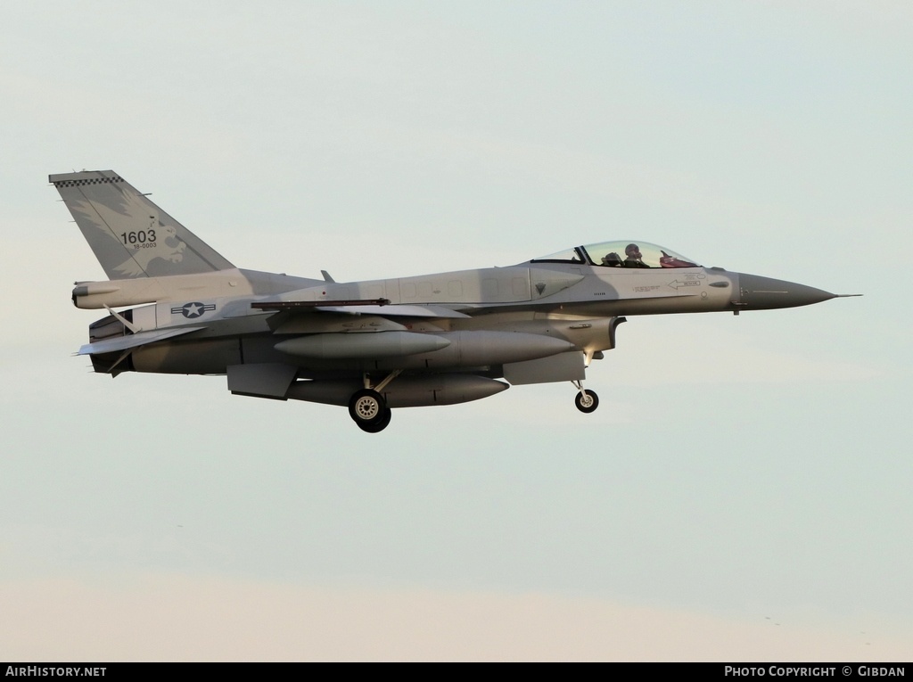 Aircraft Photo of 1603 / 18-0003 | Lockheed Martin F-16C Fighting Falcon | Bahrain - Air Force | AirHistory.net #668854