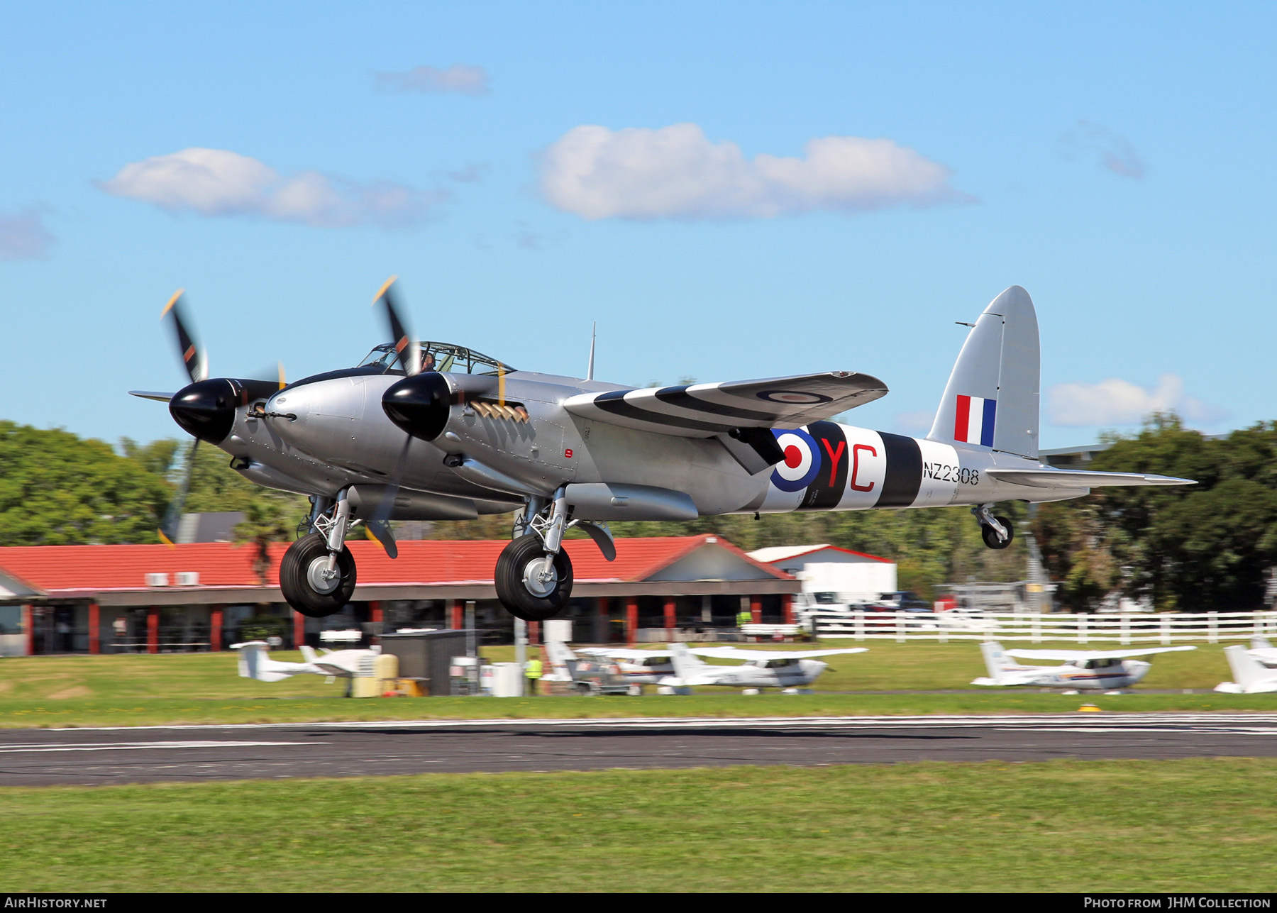 Aircraft Photo of ZK-PWL / NZ2308 | De Havilland D.H. 98 Mosquito T43 | New Zealand - Air Force | AirHistory.net #668863