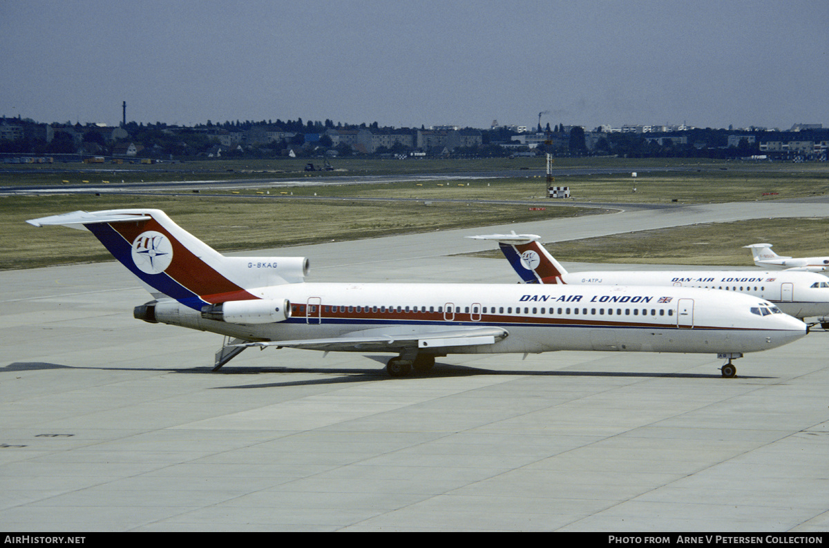 Aircraft Photo of G-BKAG | Boeing 727-217/Adv | Dan-Air London | AirHistory.net #668882