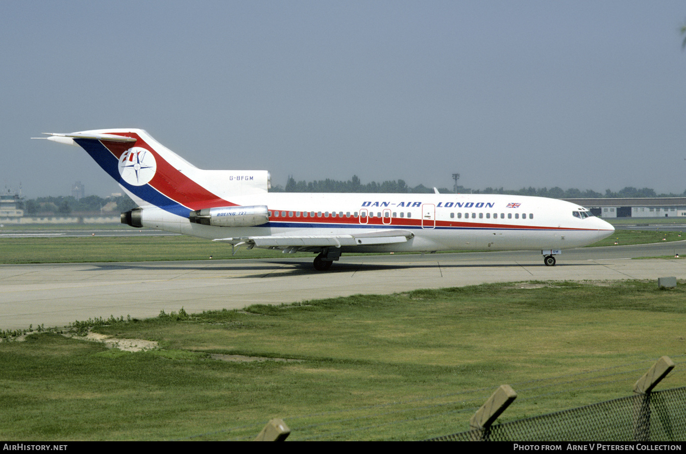 Aircraft Photo of G-BFGM | Boeing 727-95 | Dan-Air London | AirHistory.net #668896