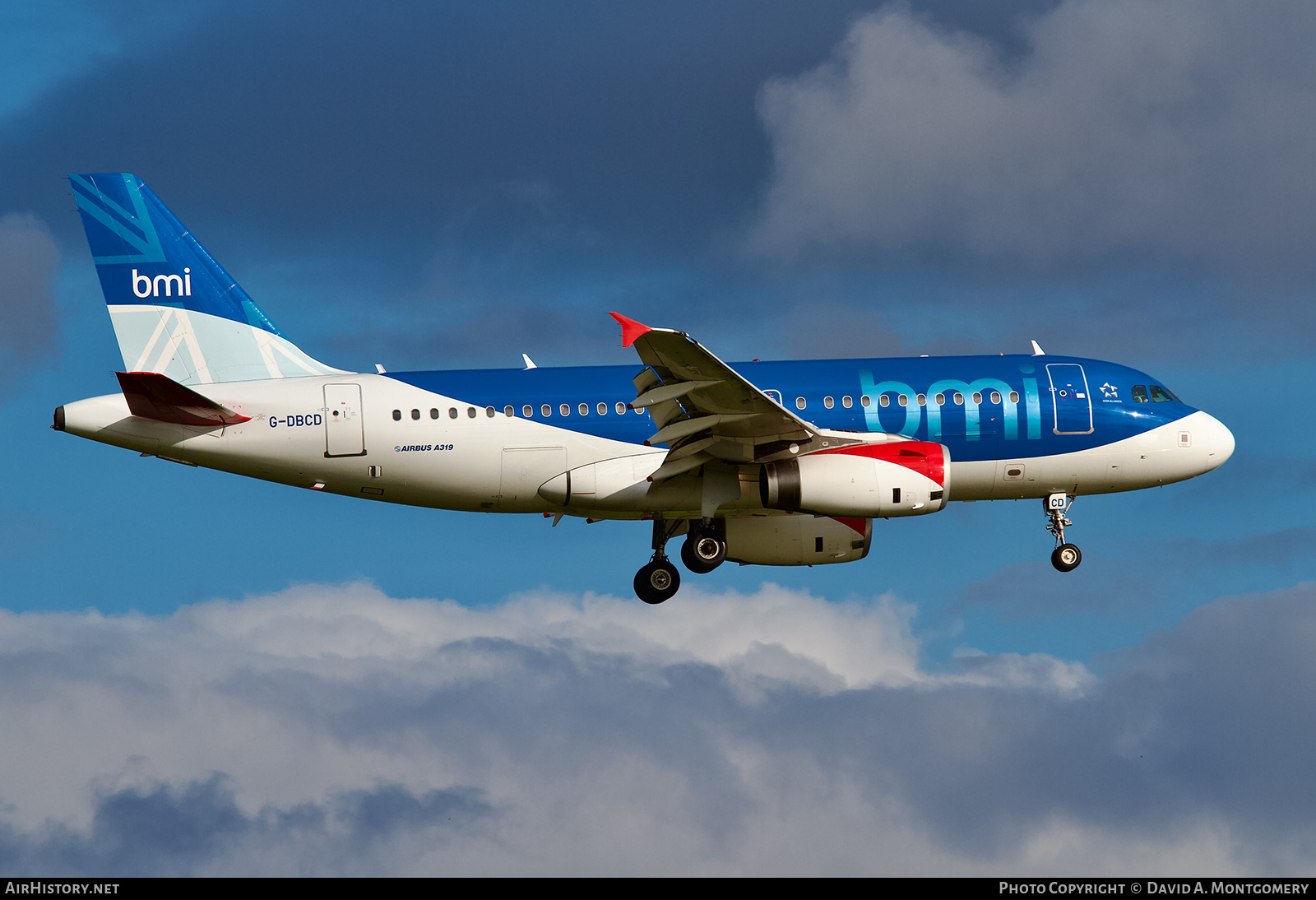 Aircraft Photo of G-DBCD | Airbus A319-131 | BMI - British Midland International | AirHistory.net #668909
