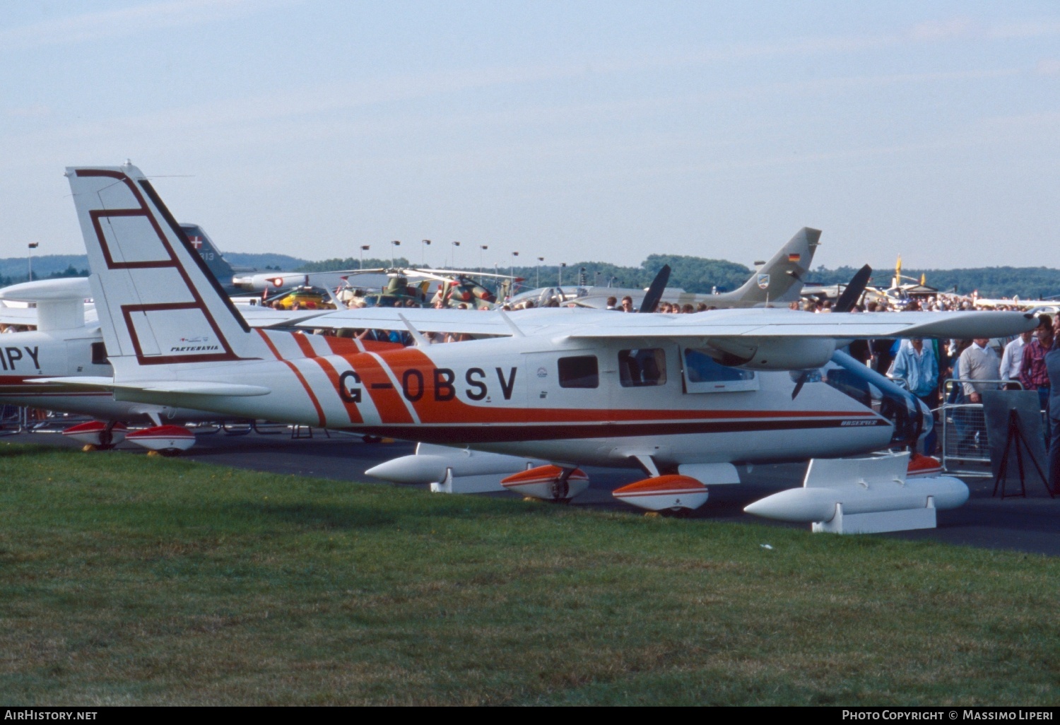 Aircraft Photo of G-OBSV | Partenavia P-68 Observer | AirHistory.net #668912