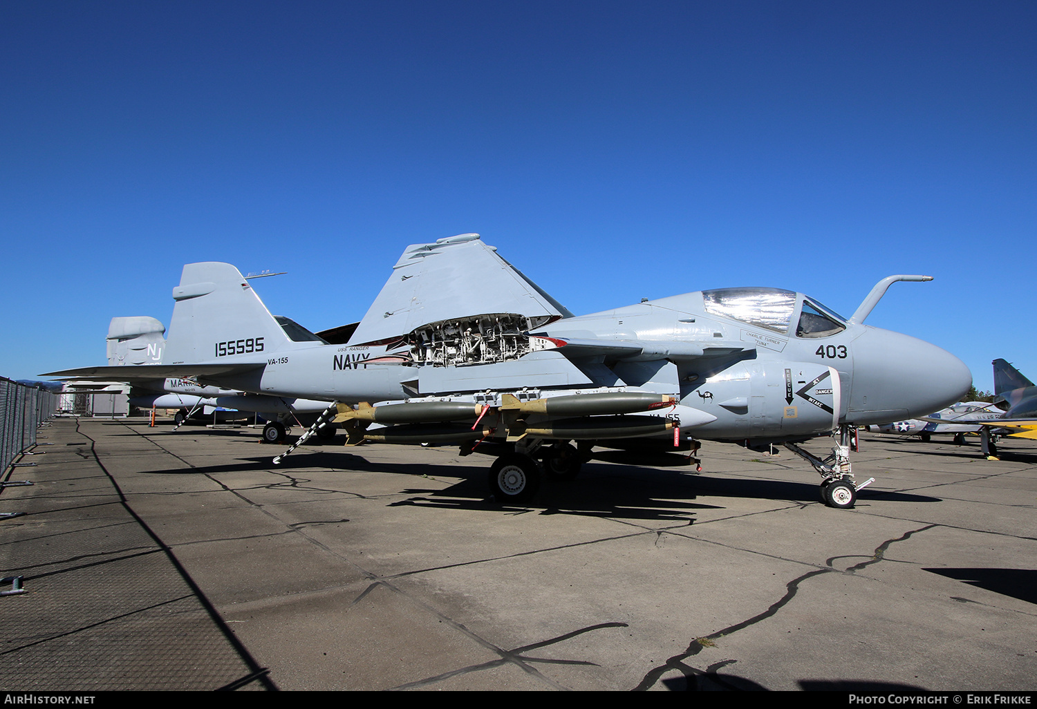 Aircraft Photo of 155595 | Grumman A-6E Intruder | USA - Navy | AirHistory.net #668916