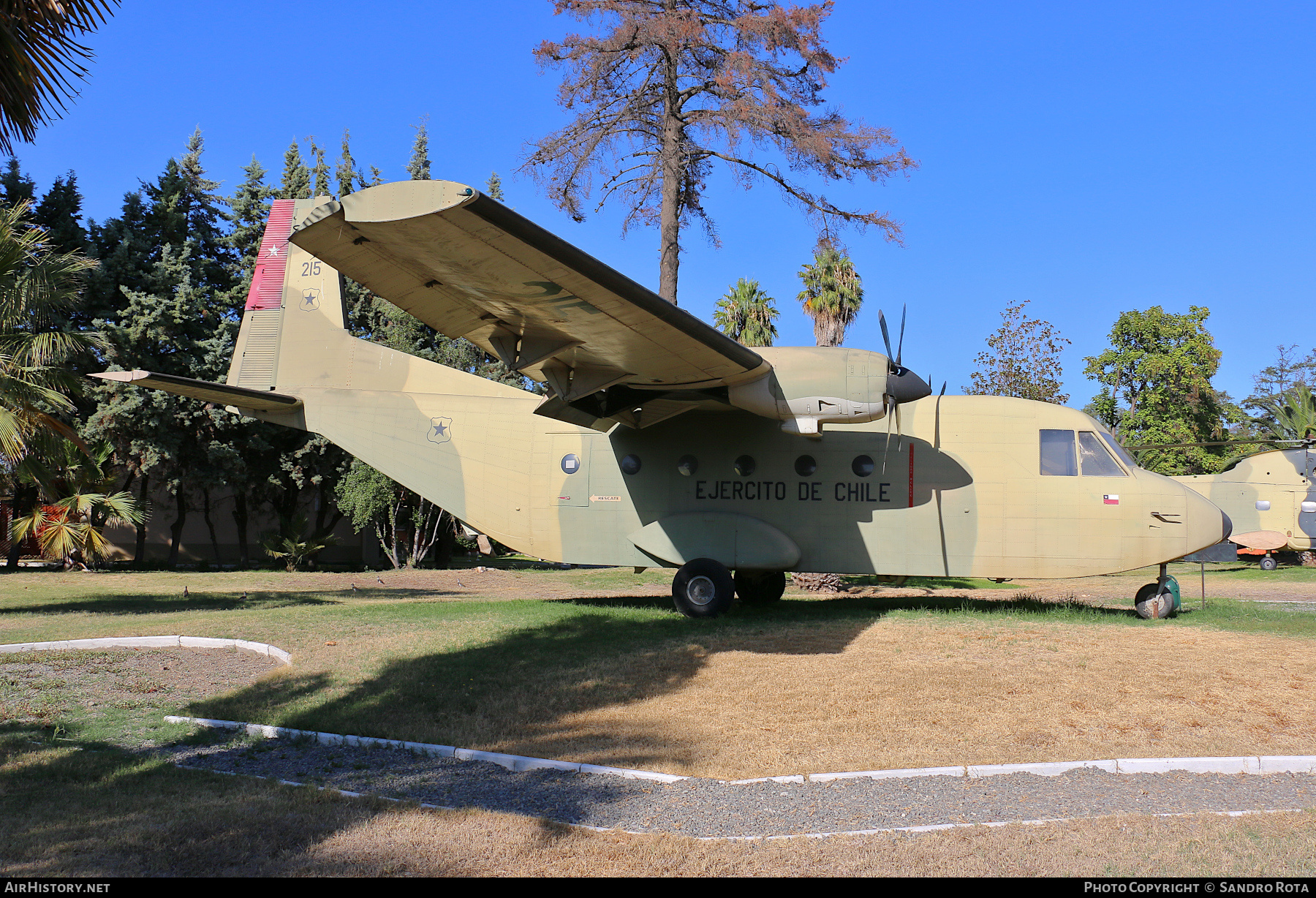 Aircraft Photo of E-215 / 215 | CASA C-212M-100 Aviocar | Chile - Army | AirHistory.net #668931