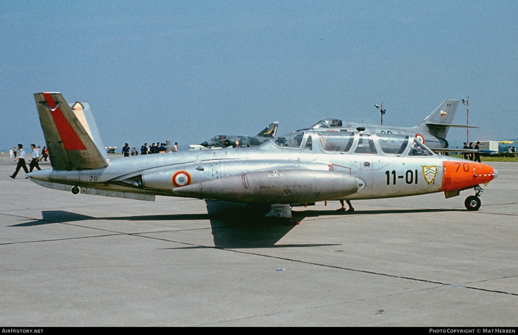 Aircraft Photo of 70 | Fouga CM-170R Magister | France - Air Force | AirHistory.net #668933