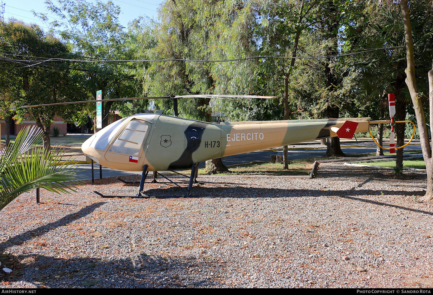 Aircraft Photo of H-173 | Enstrom 280FX Shark | Chile - Army | AirHistory.net #668936