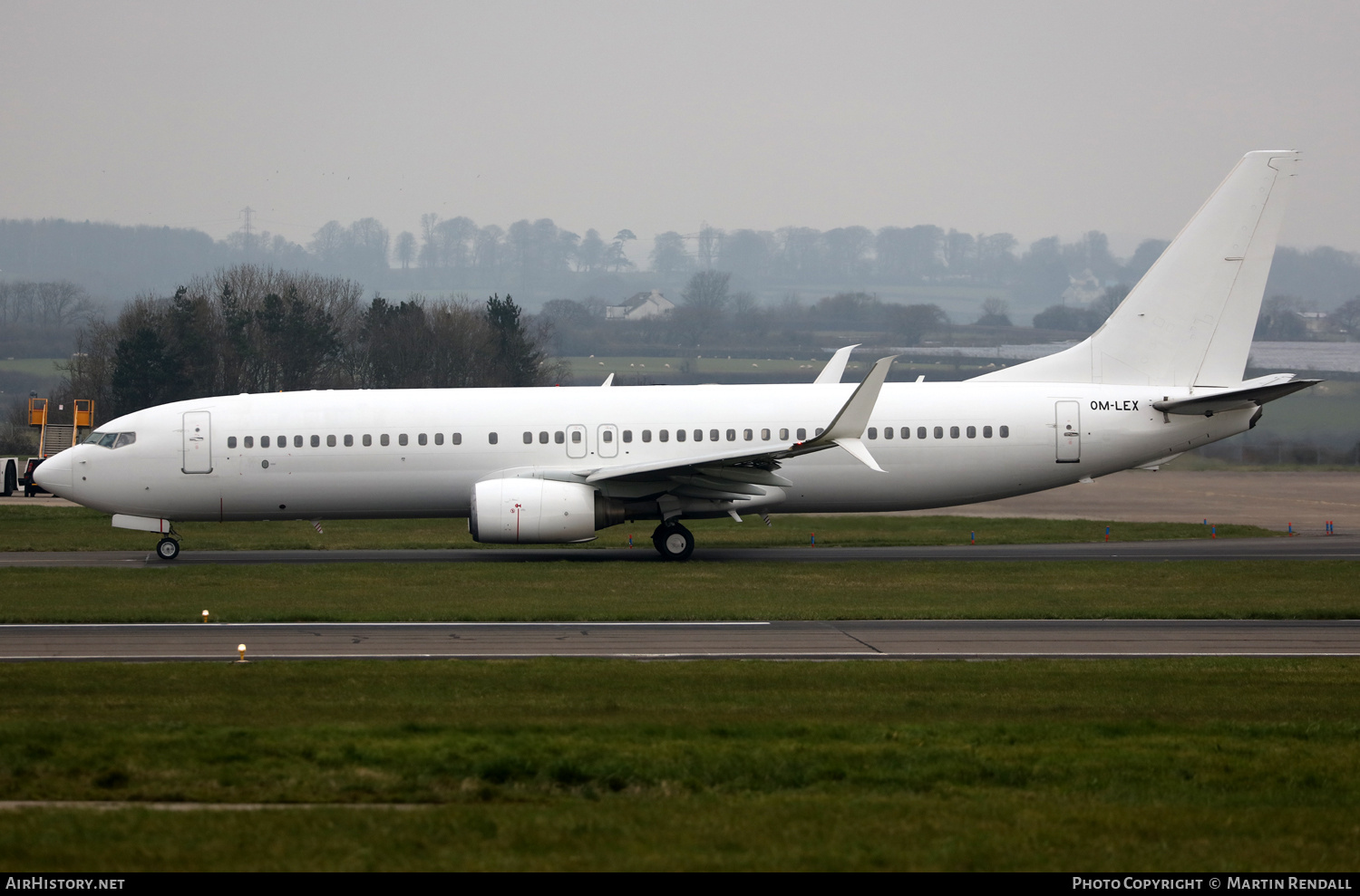 Aircraft Photo of OM-LEX | Boeing 737-8BK | AirHistory.net #668964