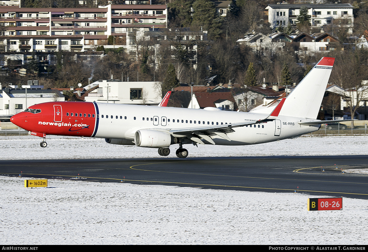 Aircraft Photo of SE-RRS | Boeing 737-8JP | Norwegian | AirHistory.net #669013
