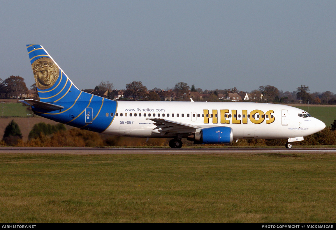 Aircraft Photo of 5B-DBY | Boeing 737-31S | Helios Airways | AirHistory.net #669030