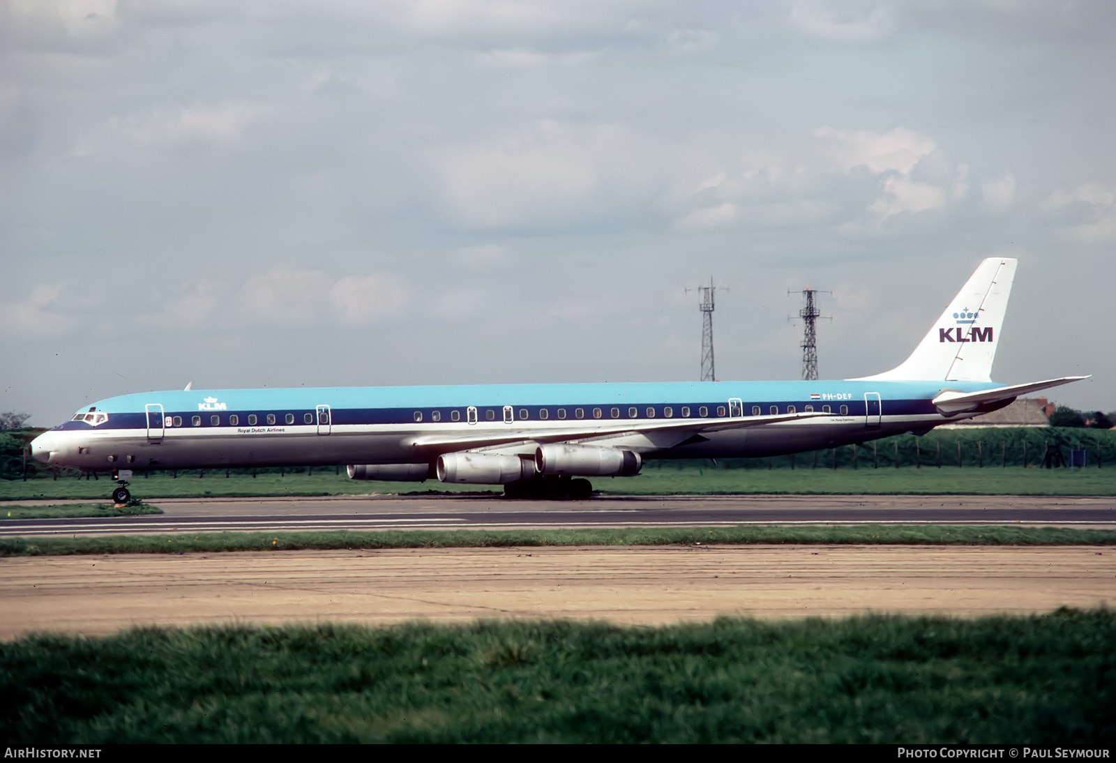 Aircraft Photo of PH-DEF | McDonnell Douglas DC-8-63 | KLM - Royal Dutch Airlines | AirHistory.net #669041