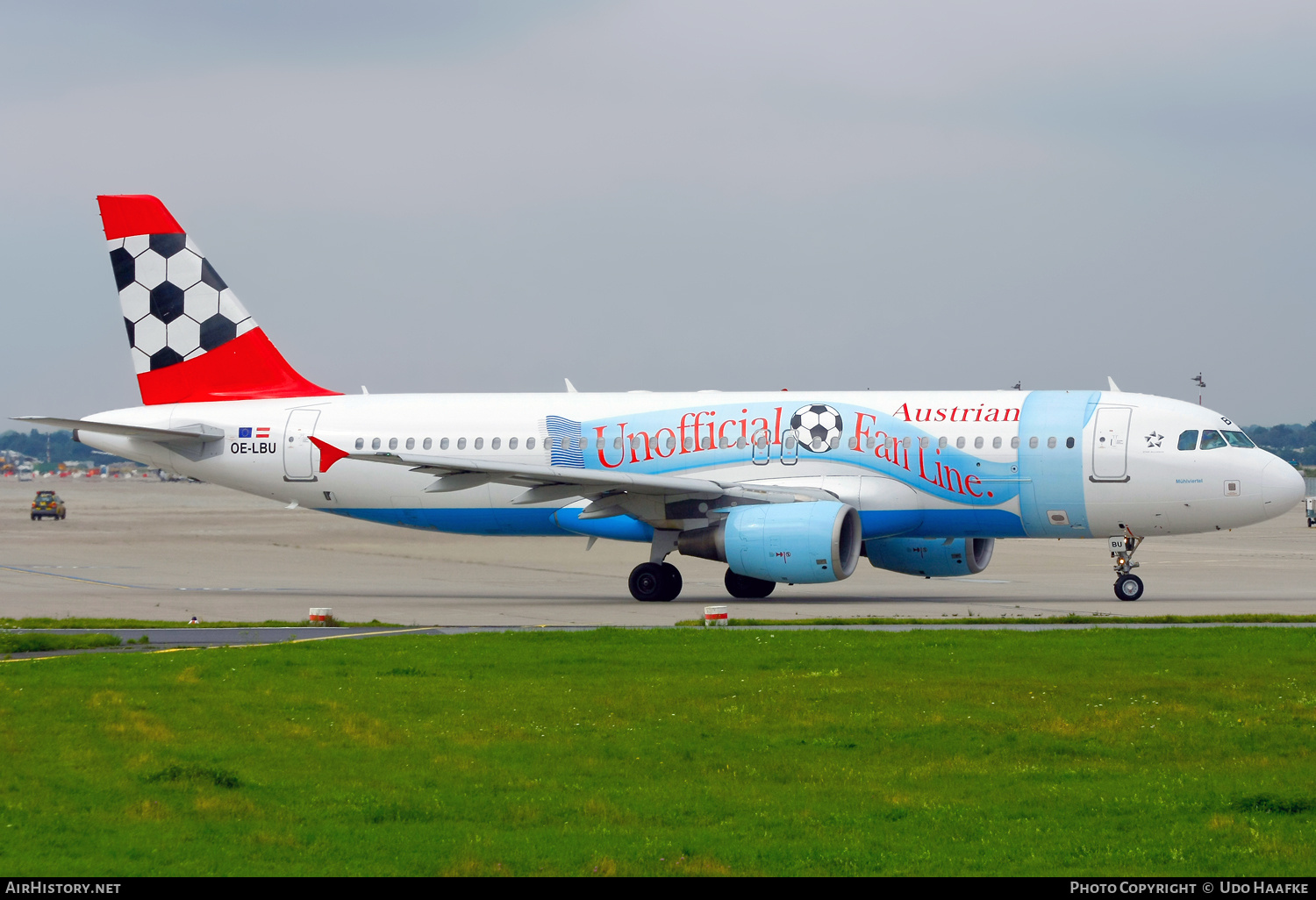 Aircraft Photo of OE-LBU | Airbus A320-214 | Austrian Airlines | AirHistory.net #669044