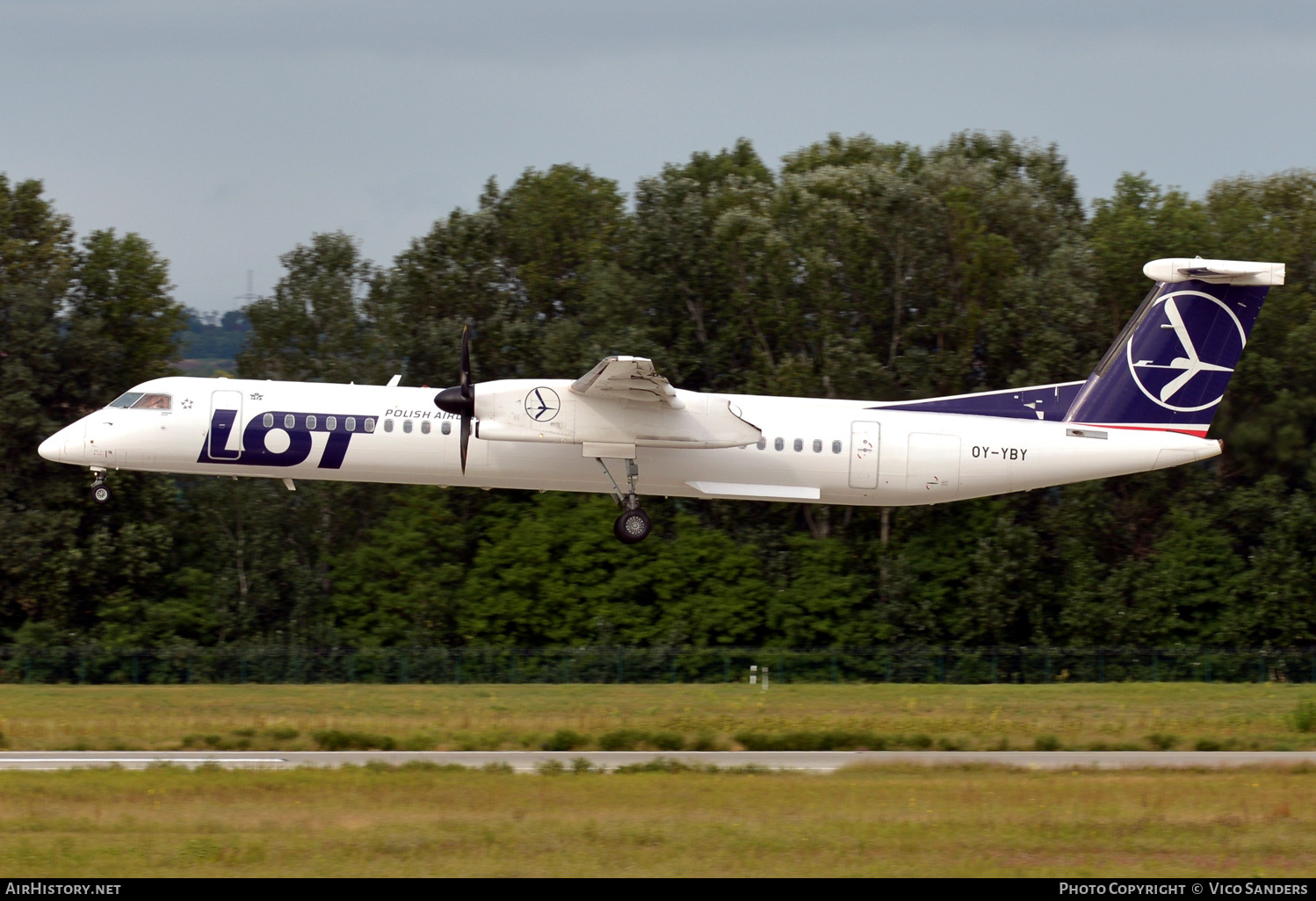 Aircraft Photo of OY-YBY | Bombardier DHC-8-402 Dash 8 | LOT Polish Airlines - Polskie Linie Lotnicze | AirHistory.net #669050