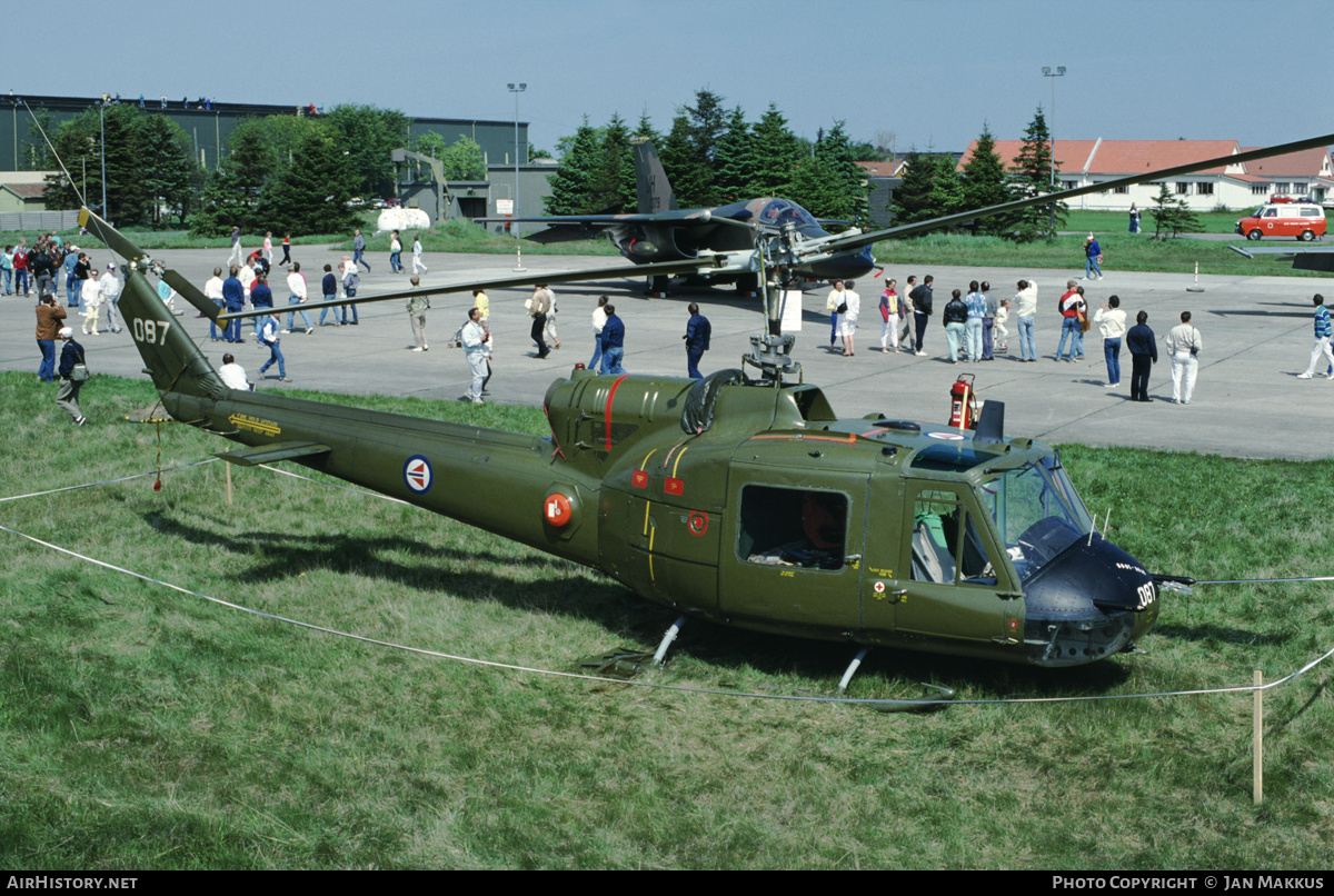 Aircraft Photo of 087 | Bell UH-1B Iroquois | Norway - Air Force | AirHistory.net #669058