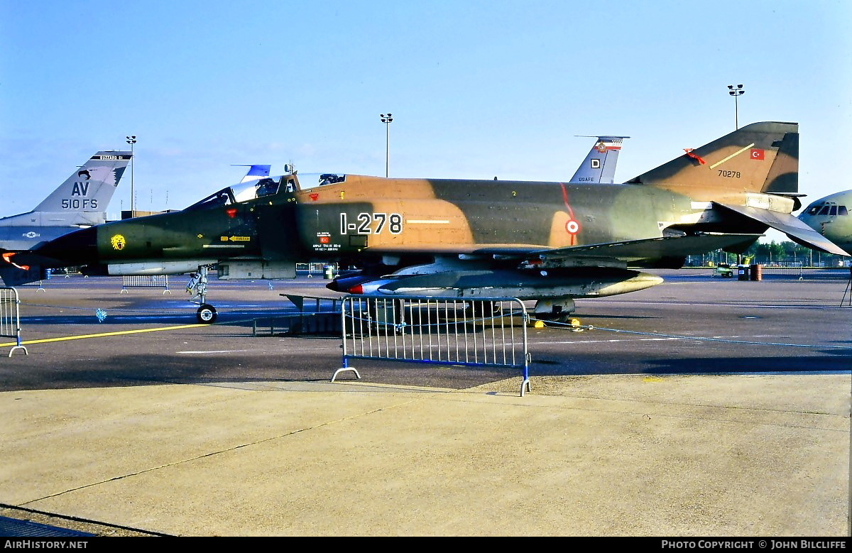 Aircraft Photo of 70278 | McDonnell Douglas F-4E Phantom II | Turkey - Air Force | AirHistory.net #669063