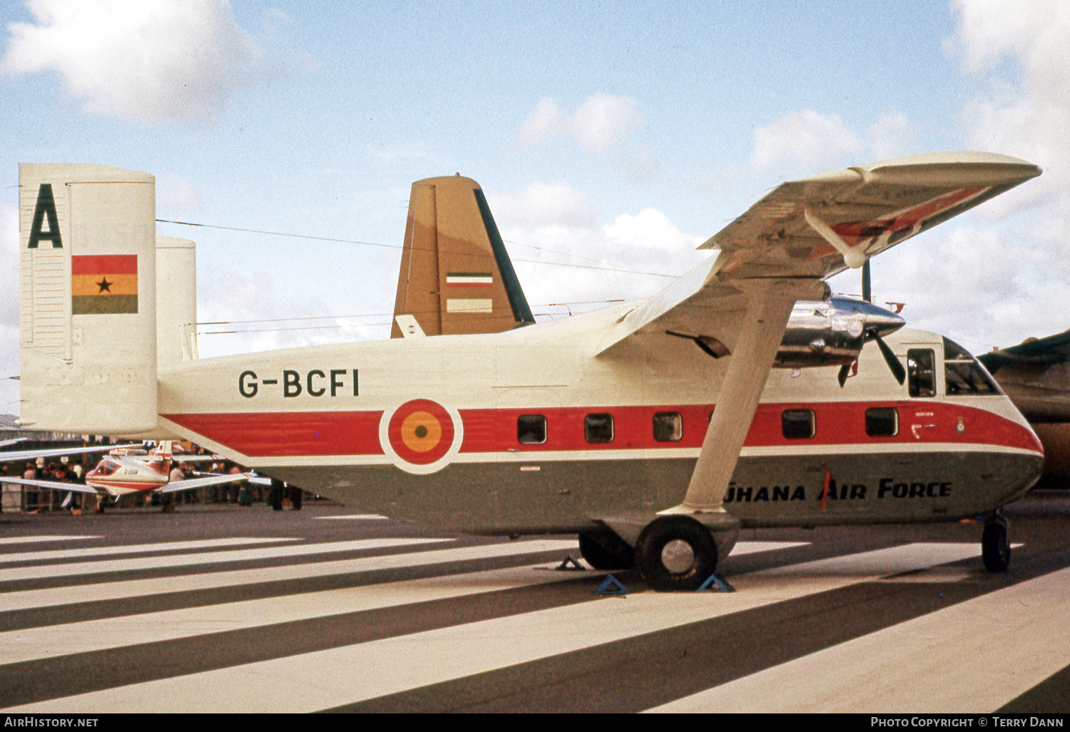 Aircraft Photo of G-BCFI | Short SC.7 Skyvan 3M-400 | Ghana - Air Force | AirHistory.net #669065