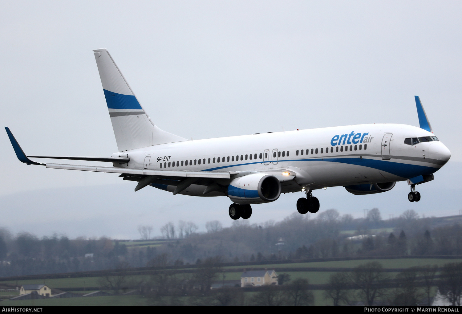 Aircraft Photo of SP-ENT | Boeing 737-8AS | Enter Air | AirHistory.net #669071