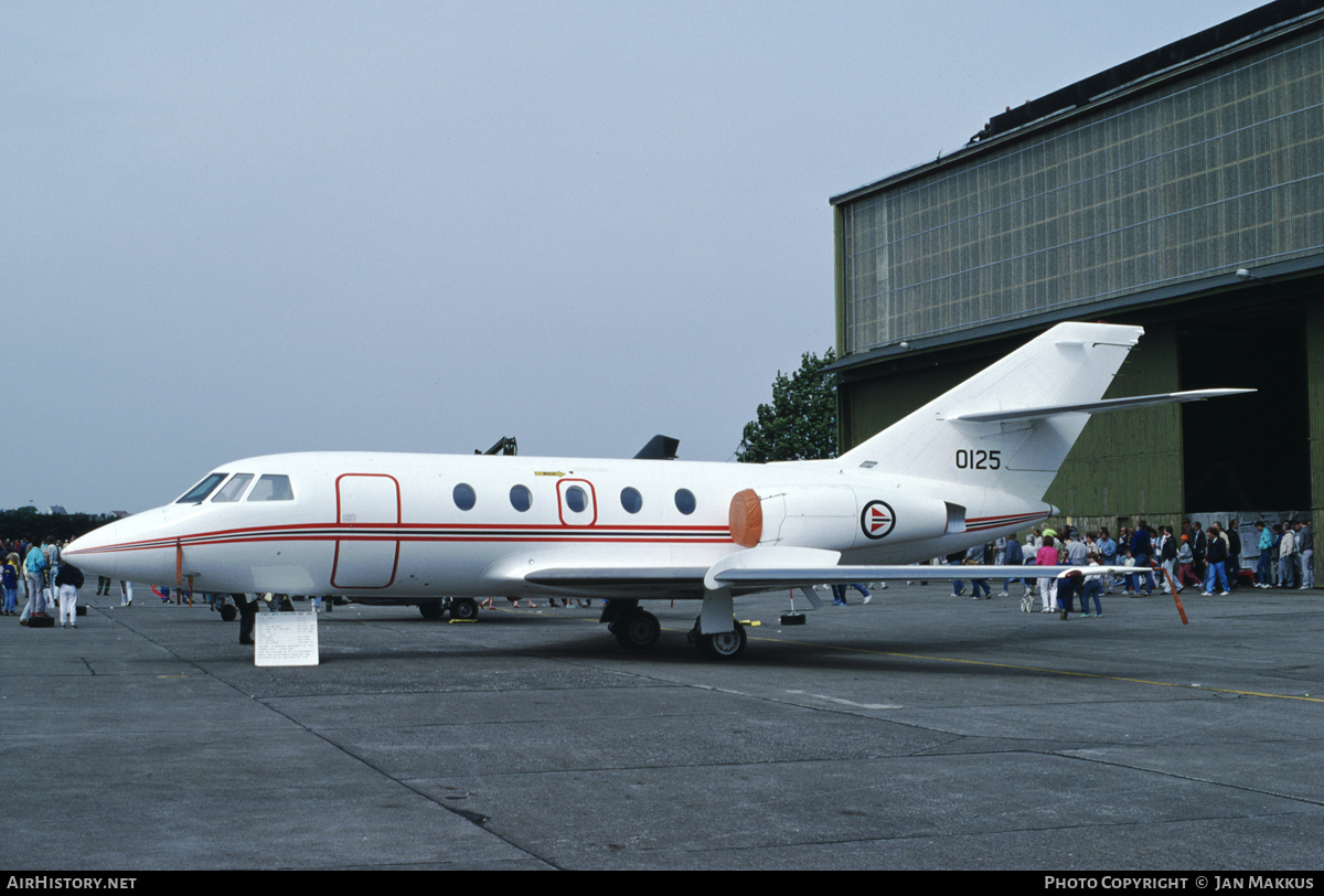 Aircraft Photo of 0125 | Dassault Falcon 20 | Norway - Air Force | AirHistory.net #669075