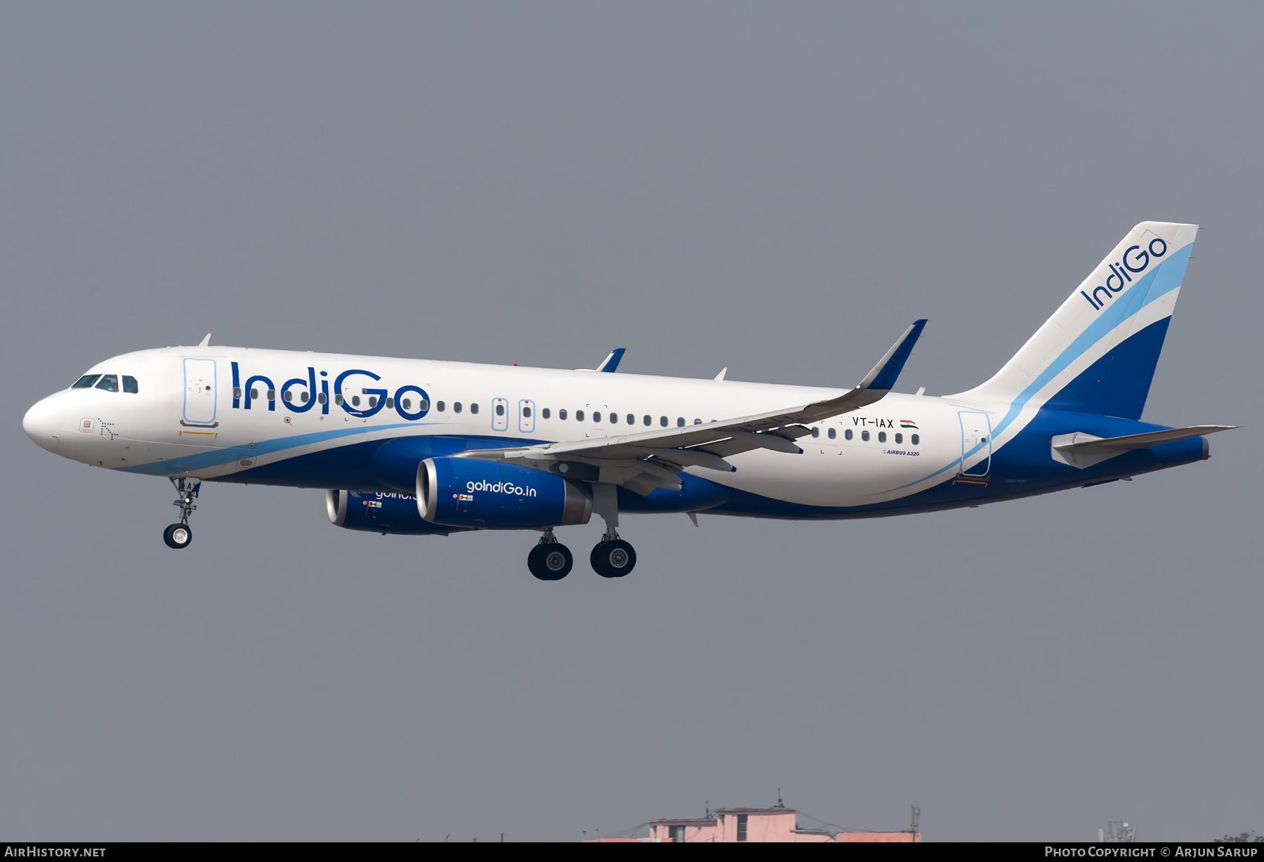 Aircraft Photo of VT-IAX | Airbus A320-232 | IndiGo | AirHistory.net #669082