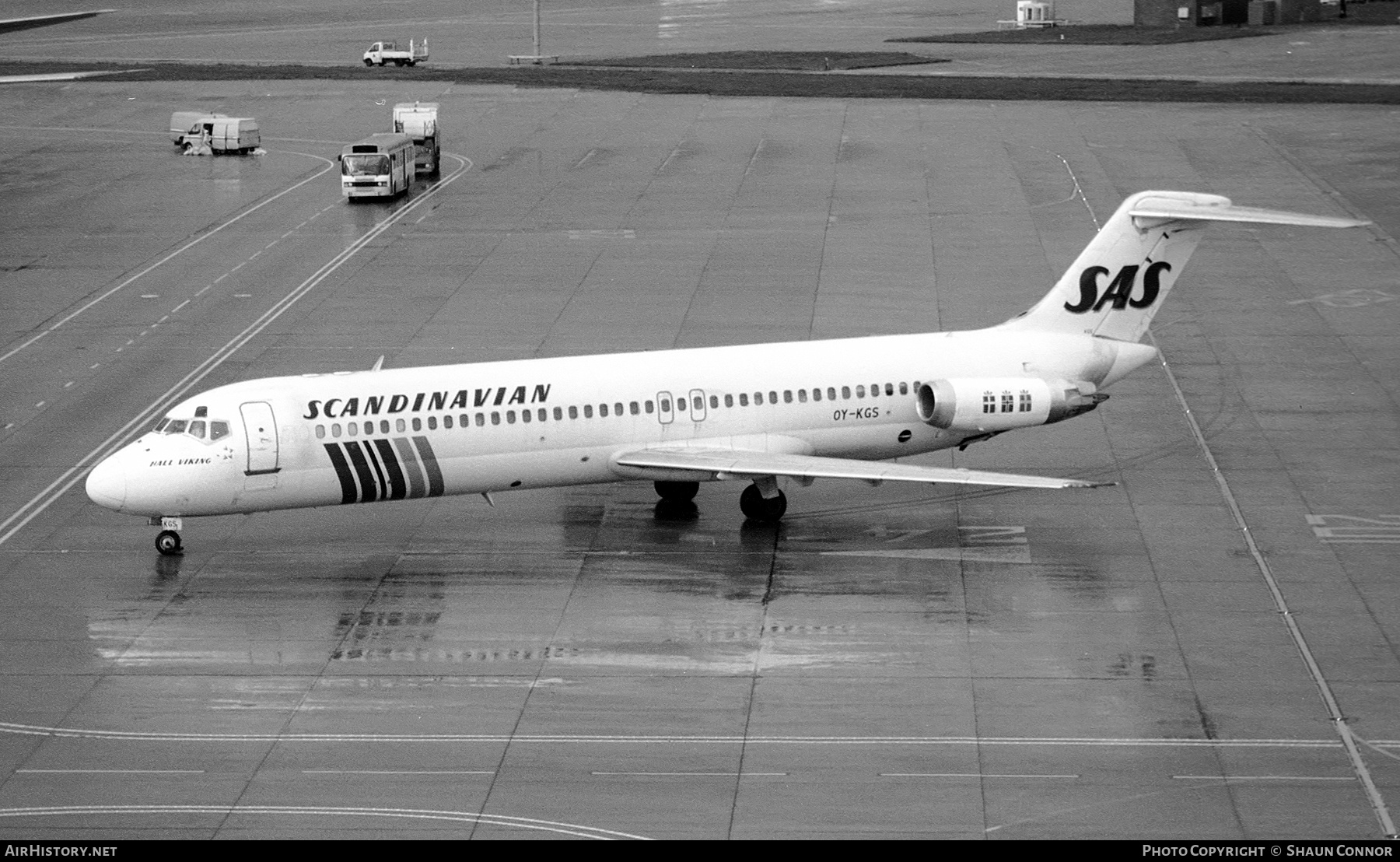 Aircraft Photo of OY-KGS | McDonnell Douglas DC-9-41 | Scandinavian Airlines - SAS | AirHistory.net #669090