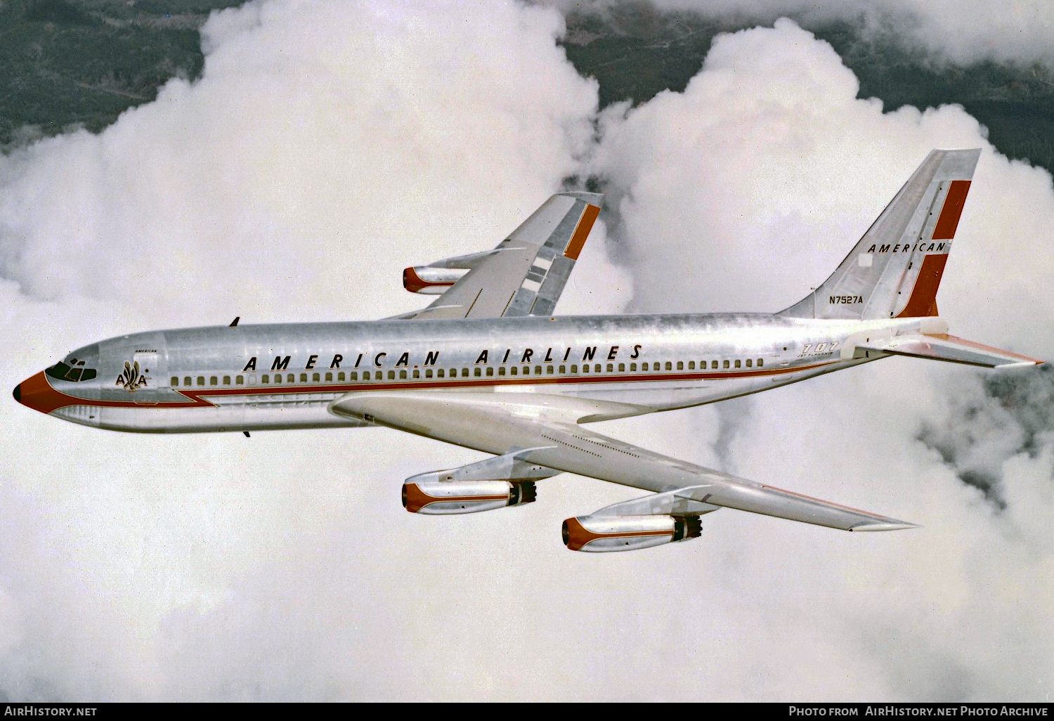 Aircraft Photo of N7527A | Boeing 720-023 | American Airlines | AirHistory.net #669099