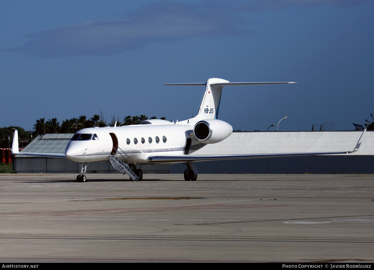 Aircraft Photo of HB-JES | Gulfstream Aerospace G-V Gulfstream V | AirHistory.net #669103