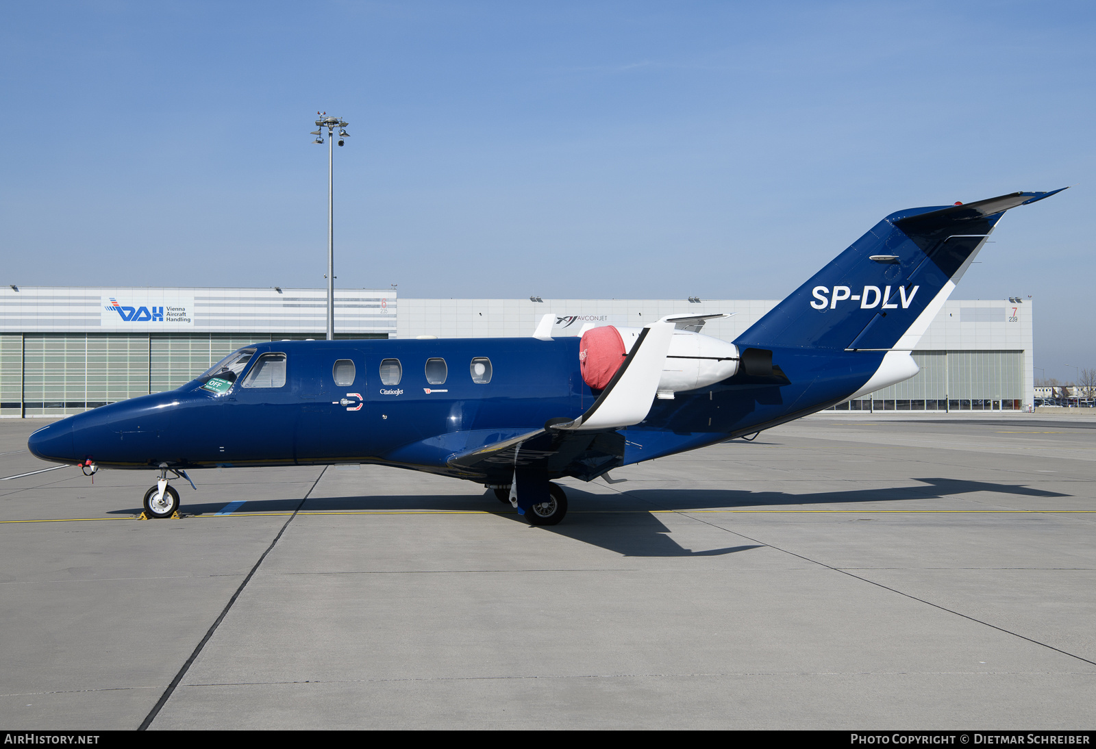 Aircraft Photo of SP-DLV | Cessna 525 CitationJet | AirHistory.net #669108