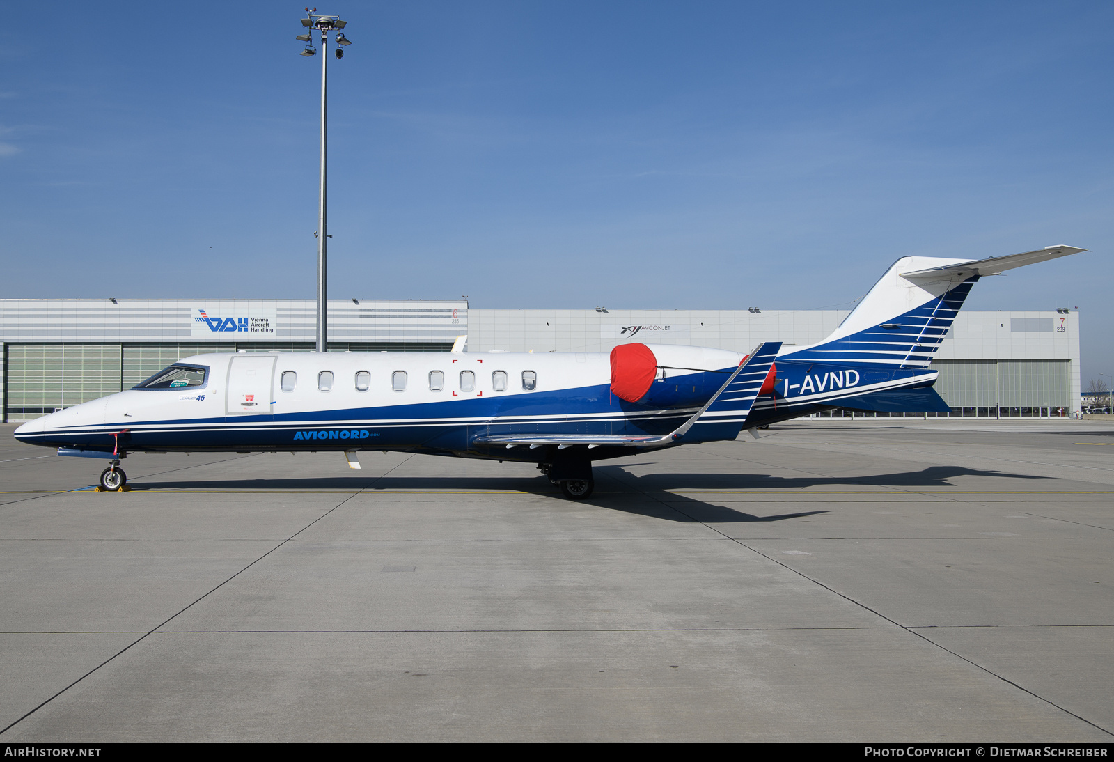 Aircraft Photo of I-AVND | Learjet 45 | Avionord | AirHistory.net #669109