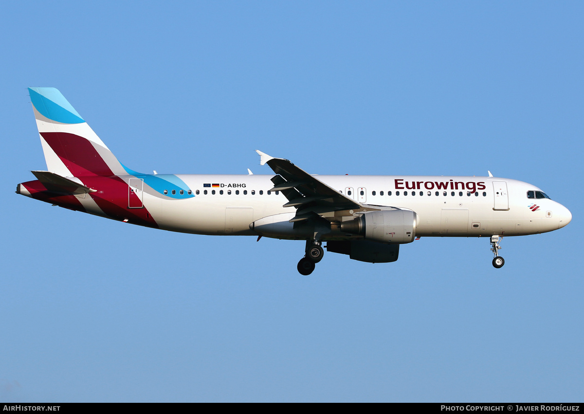 Aircraft Photo of D-ABHG | Airbus A320-214 | Eurowings | AirHistory.net #669113