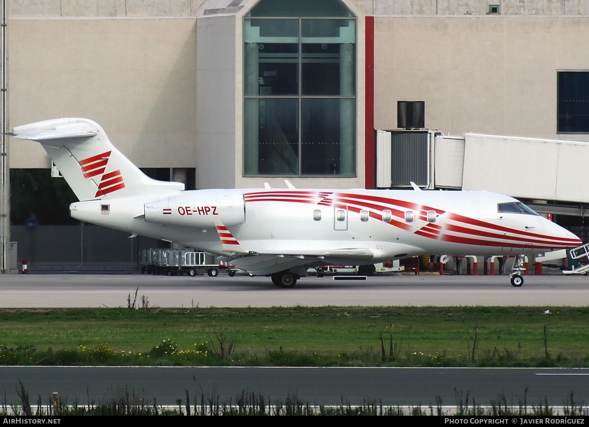 Aircraft Photo of OE-HPZ | Bombardier Challenger 300 (BD-100-1A10) | AirHistory.net #669138