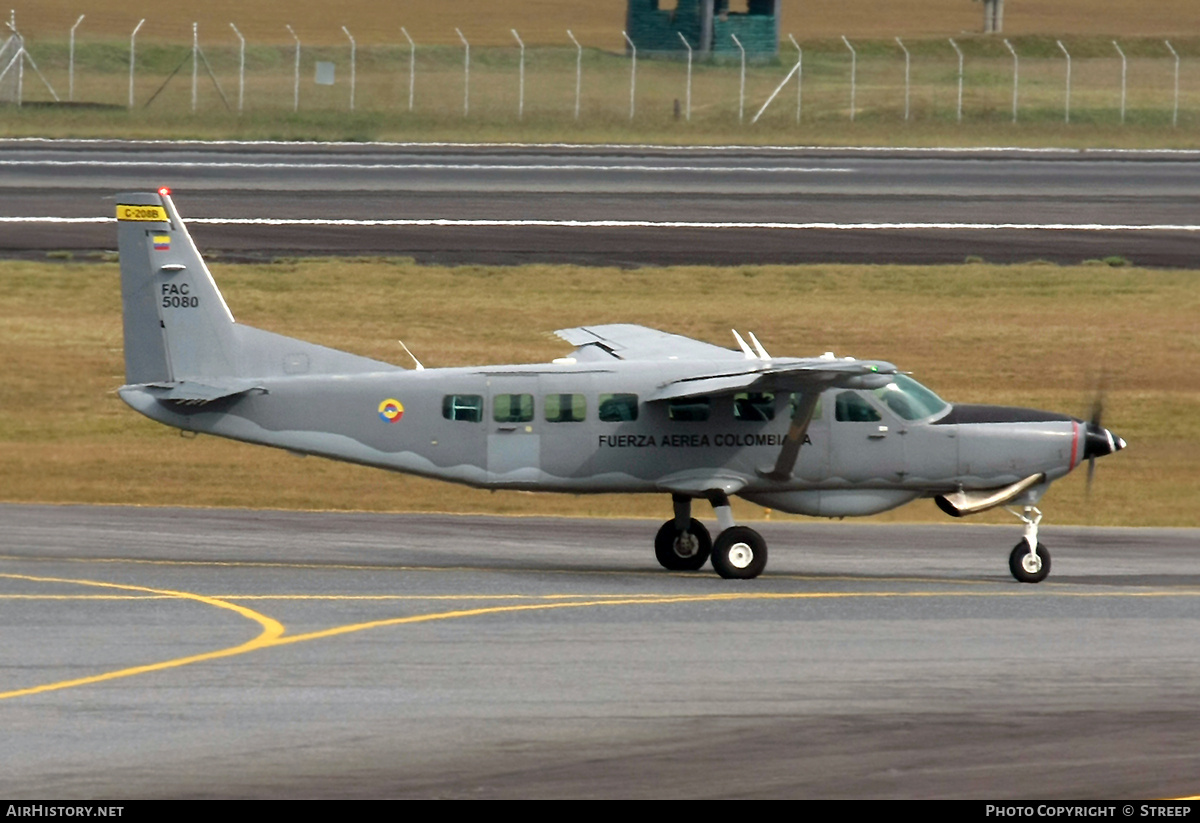 Aircraft Photo of FAC5080 | Cessna 208B Grand Caravan | Colombia - Air Force | AirHistory.net #669153