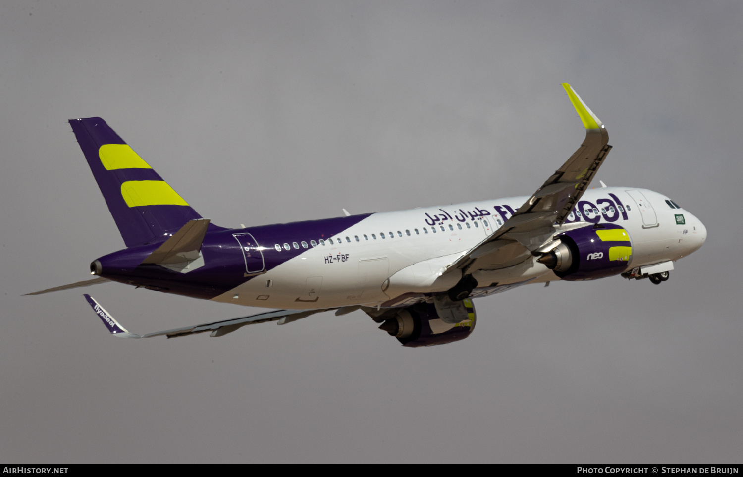 Aircraft Photo of HZ-FBF | Airbus A320-251N | Flyadeal | AirHistory.net #669158