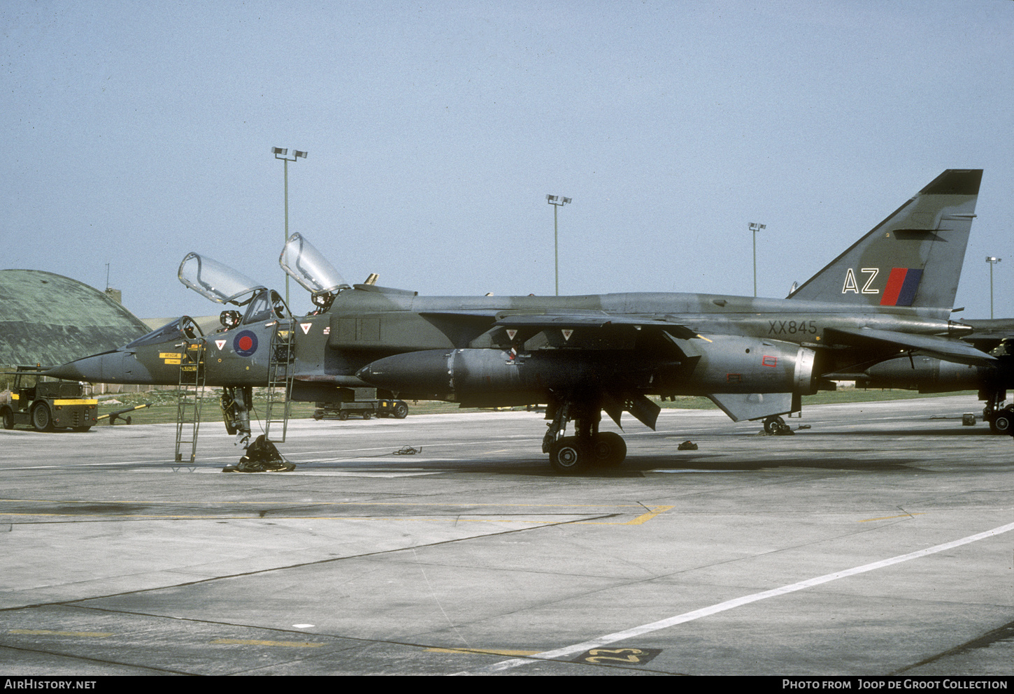 Aircraft Photo of XX845 | Sepecat Jaguar T2 | UK - Air Force | AirHistory.net #669179
