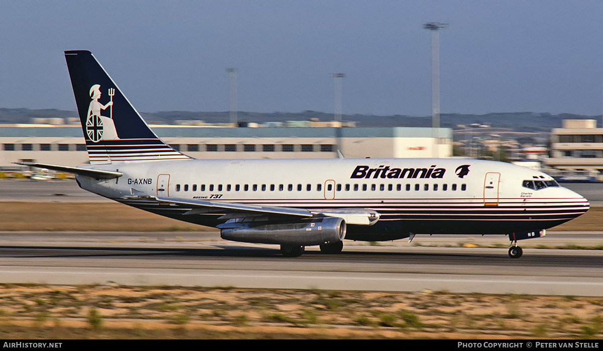 Aircraft Photo of G-AXNB | Boeing 737-204C | Britannia Airways | AirHistory.net #669206