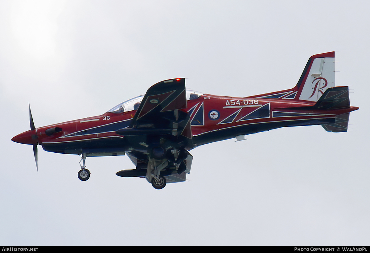 Aircraft Photo of A54-036 | Pilatus PC-21 | Australia - Air Force | AirHistory.net #669215