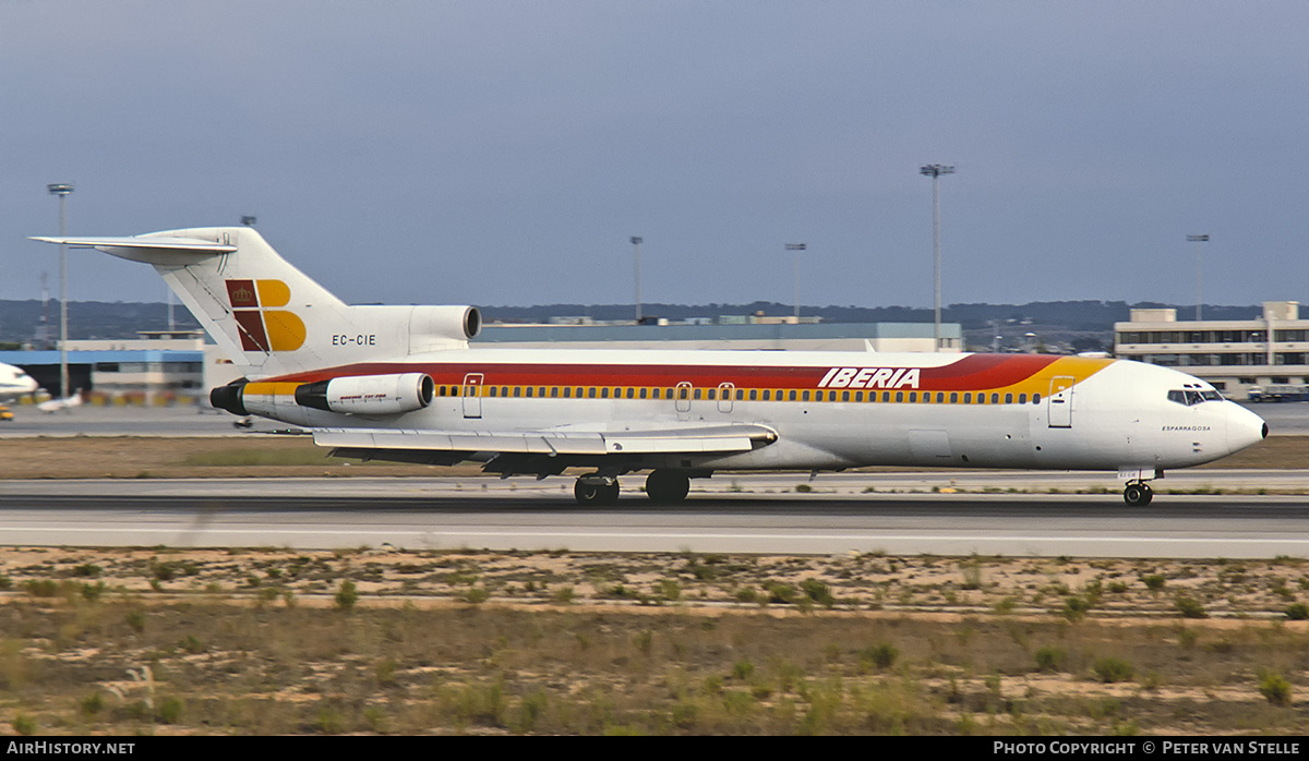 Aircraft Photo of EC-CIE | Boeing 727-256/Adv | Iberia | AirHistory.net #669230