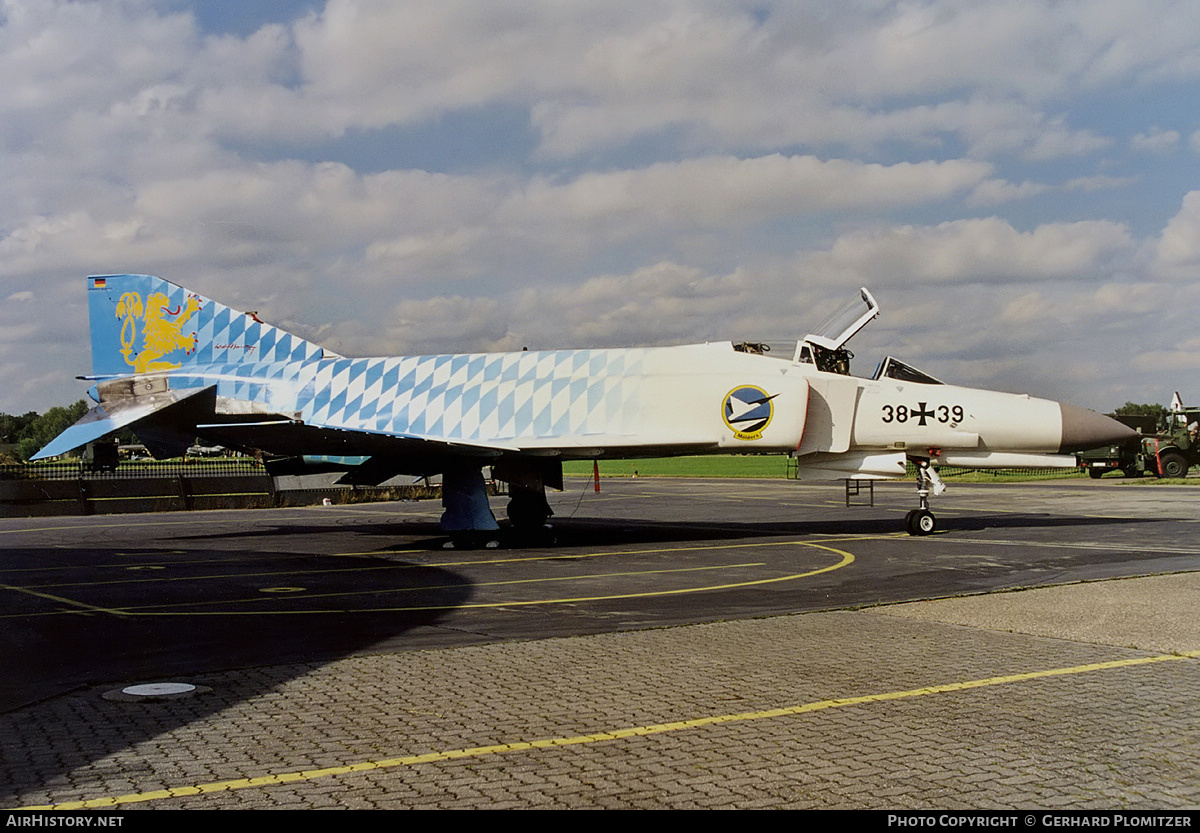 Aircraft Photo of 3839 | McDonnell Douglas F-4F Phantom II | Germany - Air Force | AirHistory.net #669246